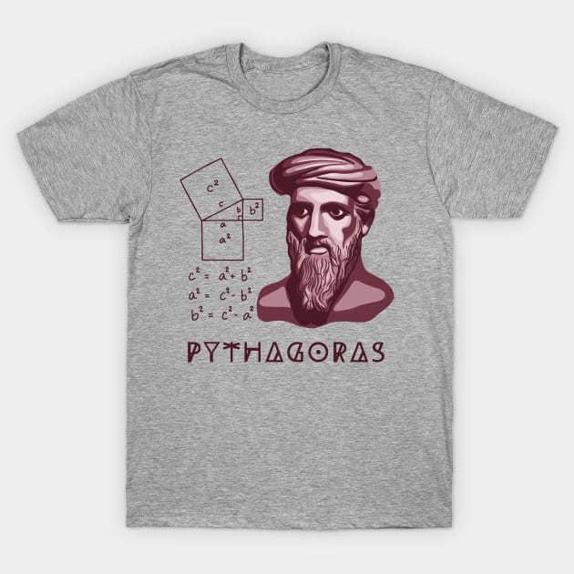 Pythagoras - Right Triangle Magic T-Shirt by Slightly Unhinged